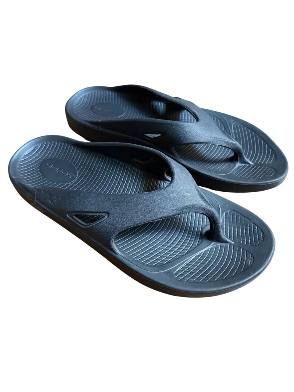 OOFOS Men’s Black OOriginal Recovery Thong Sandals